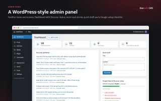 DeeAuto CMS : Automobile news CMS, No WordPress needed. screenshot