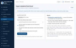 DeeCampus – School Website & Management System screenshot