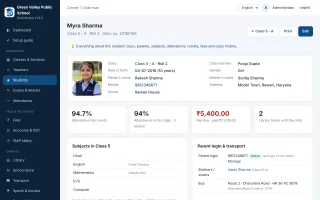 DeeCampus – School Website & Management System screenshot