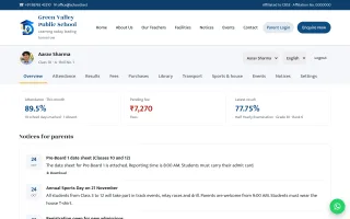 DeeCampus – School Website & Management System screenshot