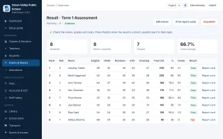 DeeCampus – School Website & Management System screenshot
