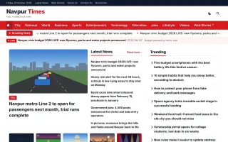DeePress CMS - The fast news website CMS for Google News & Discover screenshot