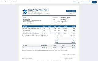 DeeCampus – School Website & Management System screenshot