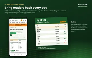 DeeKrishi CMS - Best Agriculture News CMS screenshot