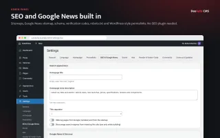 DeeAuto CMS : Automobile news CMS, No WordPress needed. screenshot