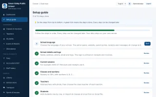 DeeCampus – School Website & Management System screenshot