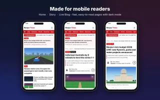 DeePress CMS - The fast news website CMS for Google News & Discover screenshot